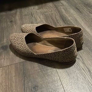 Toms leopard print Jutti flat